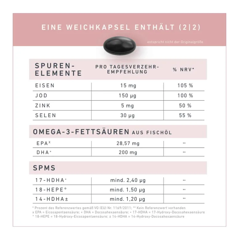 Velnatal Schwangerschaft und Stillzeit Weichkapseln, 30 St