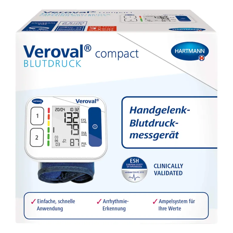 Veroval compact Handgelenk-Blutdruckmessgerät, 1 St