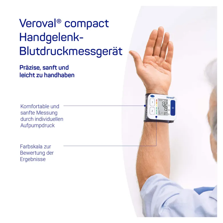 Veroval compact Handgelenk-Blutdruckmessgerät, 1 St