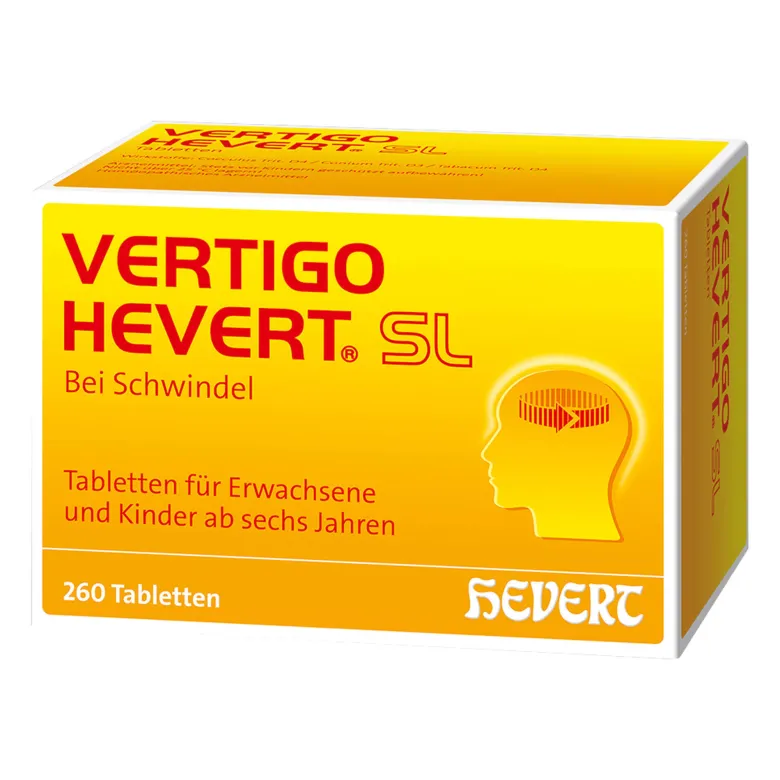Vertigo Hevert SL Tabletten, 260 St