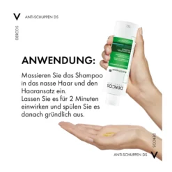 Vichy Dercos Anti-Schuppen Sensitives Pflegeshampoo, 200 ml