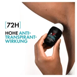 Vichy Homme Deo Roll-on 72h Anti-Flecken Invisible, 50 ml