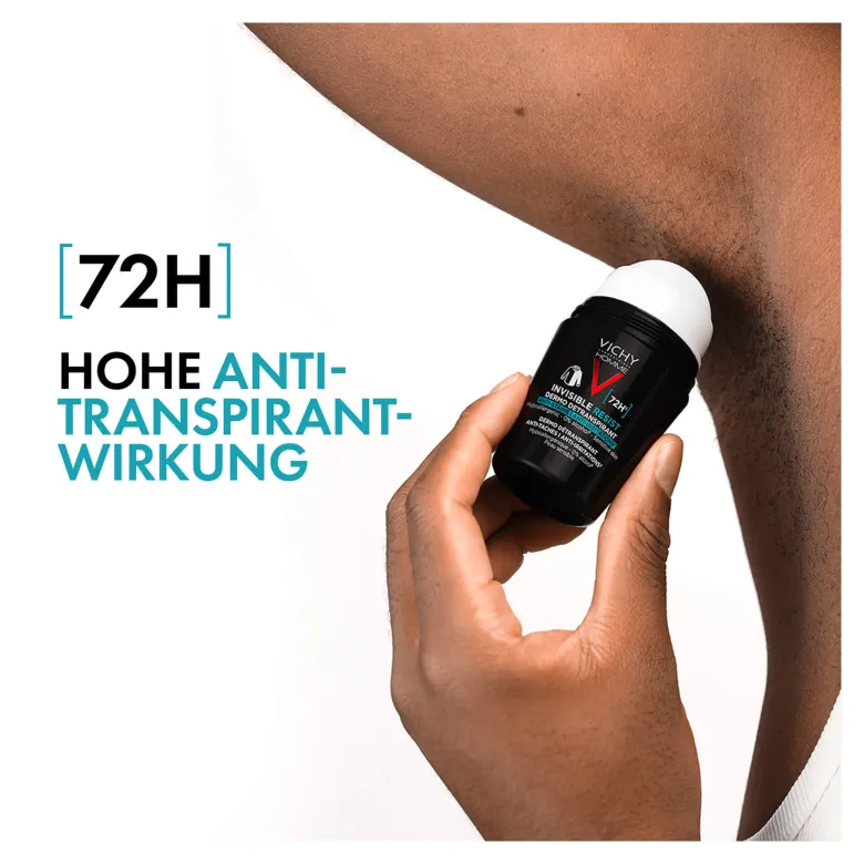 Vichy Homme Deo Roll-on 72h Anti-Flecken Invisible, 50 ml