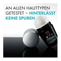 Vichy Homme Deo Roll-on 72h Anti-Flecken Invisible, 50 ml