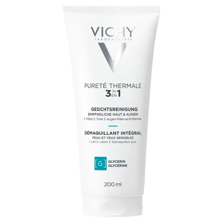 Vichy Purete Thermale 3in1 Gesichtsreinigungs-Milch, 200 ml