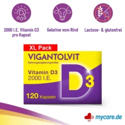 Vigantolvit 2000 I.E. Weichkapseln, 120 St