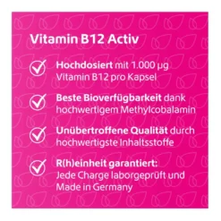 Vitamin B12 Activ 1.000 µg Kapseln, 120 St