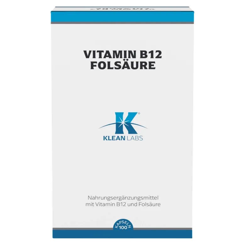 Vitamin B12 Folsäure Kapseln, 100 St