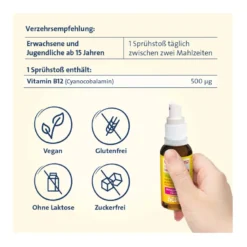 Vitamin B12 Hevert Direkt-Spray, 30 ml