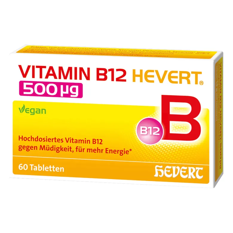 Vitamin B12 Hevert 500 µg Tabletten, 60 St