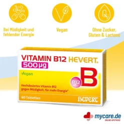 Vitamin B12 Hevert 500 µg Tabletten, 60 St