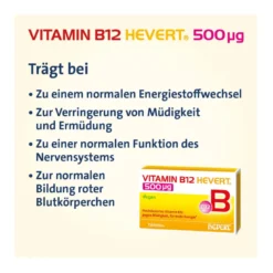 Vitamin B12 Hevert 500 µg Tabletten, 60 St