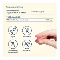 Vitamin B12 Hevert 500 µg Tabletten, 60 St