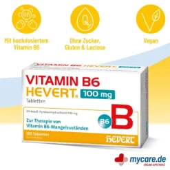 Vitamin B6 Hevert 100 mg Tabletten, 100 St