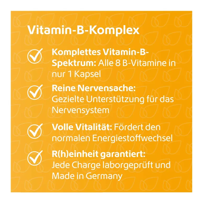 Vitamin-B-Komplex Kapseln, 120 St