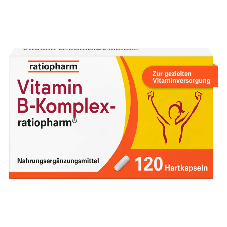 Vitamin B-Komplex ratiopharm Kapseln, 120 St