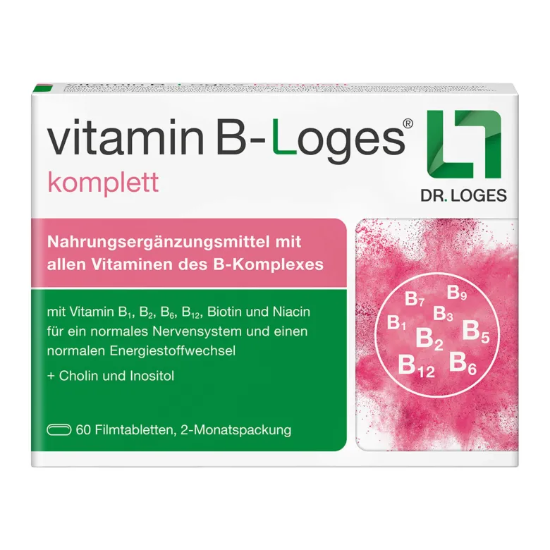 Vitamin B-Loges komplett Filmtabletten, 60 St