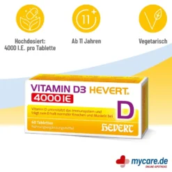 Vitamin D3 Hevert 4.000 I.E. Tabletten, 60 St