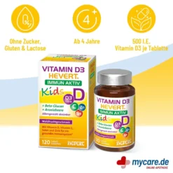 Vitamin D3 Hevert Immun Aktiv Kids Lutschtabletten, 120 St