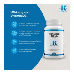 Vitamin D 400 I.E. Kapseln, 60 St