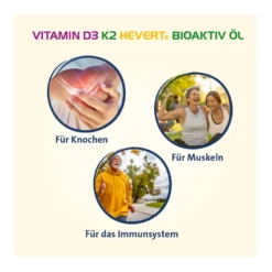 Vitamin D3 K2 Hevert Bioaktiv Öl, 20 ml