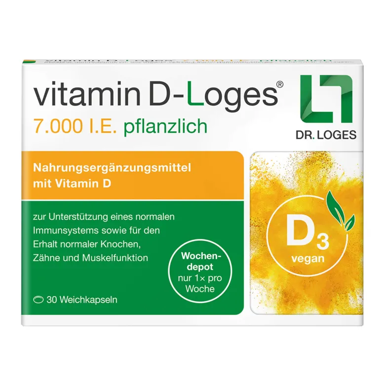 Vitamin D-Loges 7.000 I.E. pflanzlich, 30 St