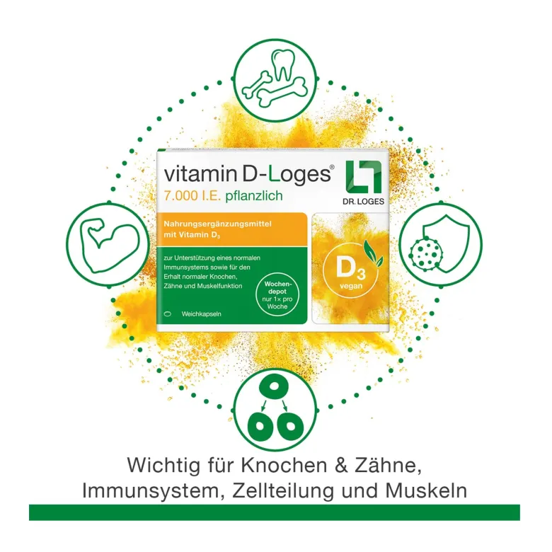 Vitamin D-Loges 7.000 I.E. pflanzlich, 30 St