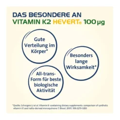 Vitamin K2 Hevert 100 µg Kapseln, 60 St