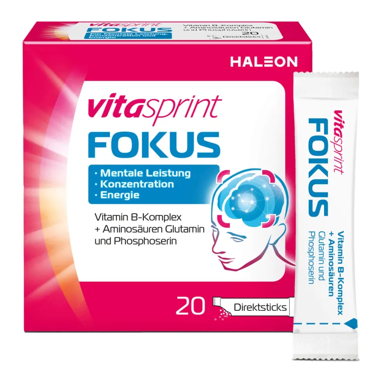 Vitasprint Fokus Direktsticks, 20 St