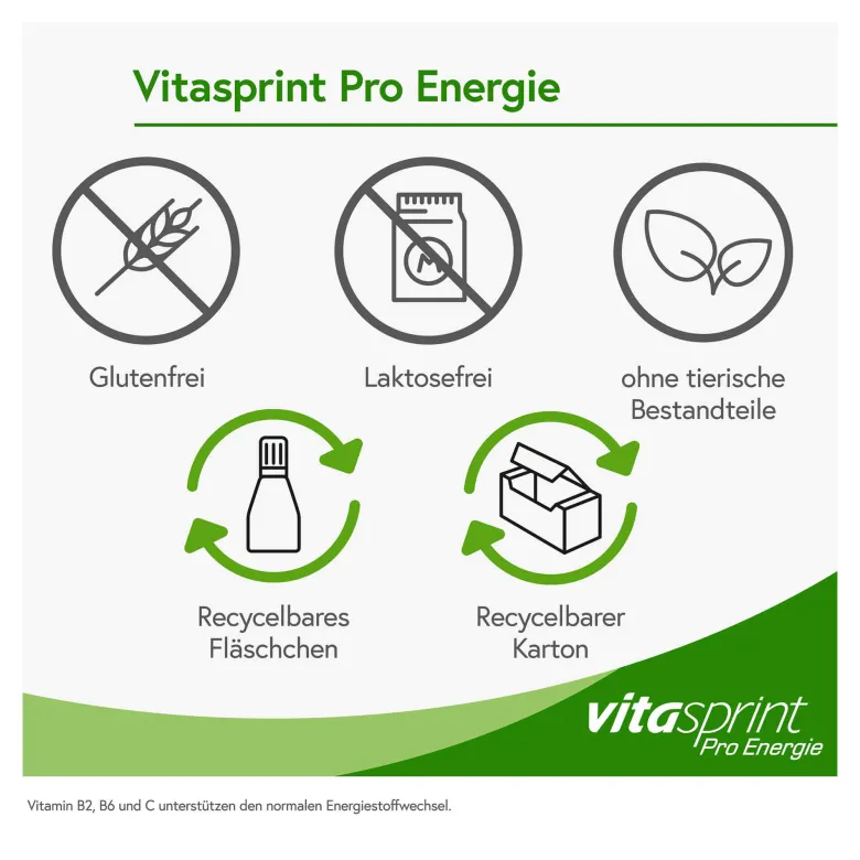 Vitasprint Pro Energie Trinkfläschchen, 24 St