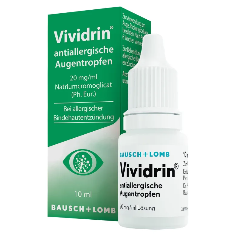 Vividrin antiallergische Augentropfen, 10 ml