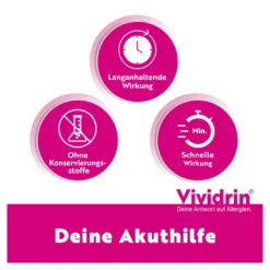 Vividrin Azelastin EDO, bei Heuschnupfen und Allergien, 40X0.6 ml