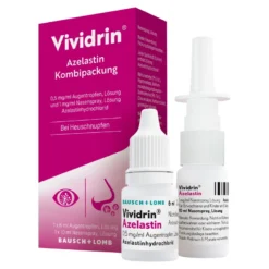 Vividrin Azelastin Kombipackung bei Heuschnupfen & Allergien, 1 P