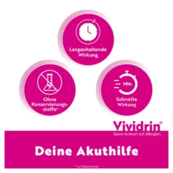 Vividrin Azelastin Kombipackung bei Heuschnupfen & Allergien, 1 P