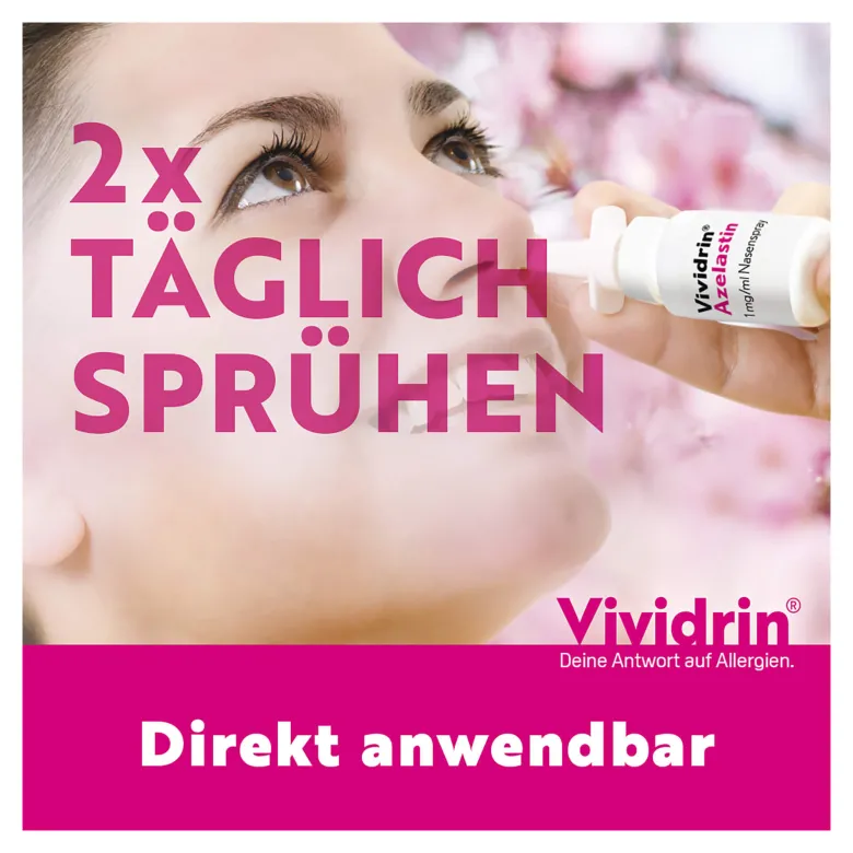 Vividrin Azelastin 1 mg/ml Nasenspray Lösung, 10 ml