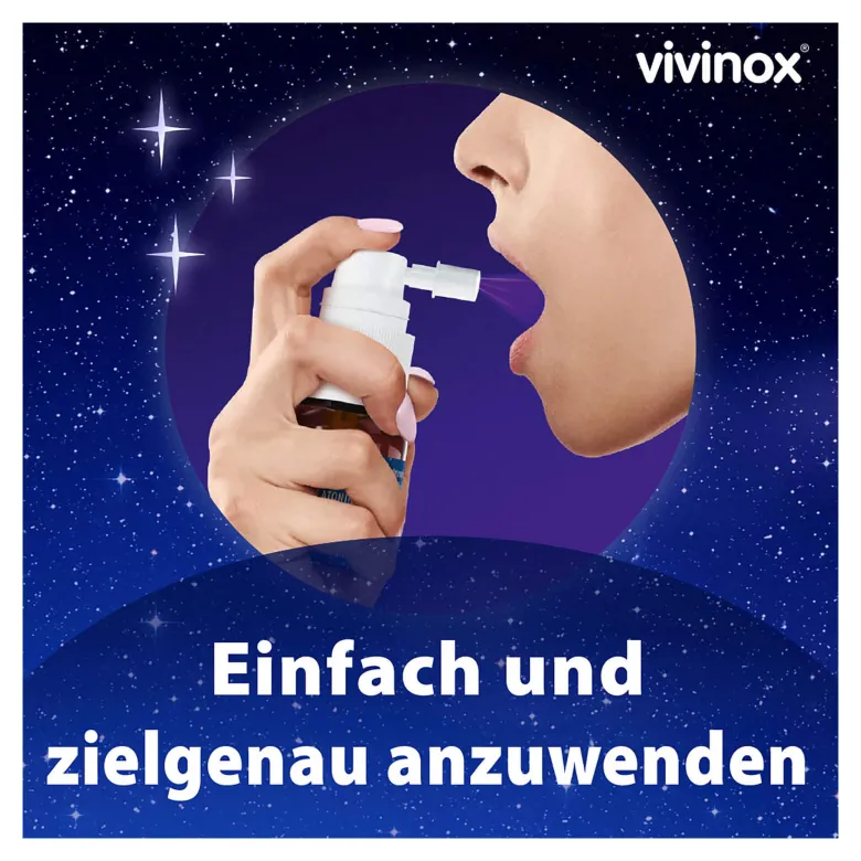 Vivinox Einschlaf-Spray mit Melatonin bei Einschlafstörungen, 30 ml
