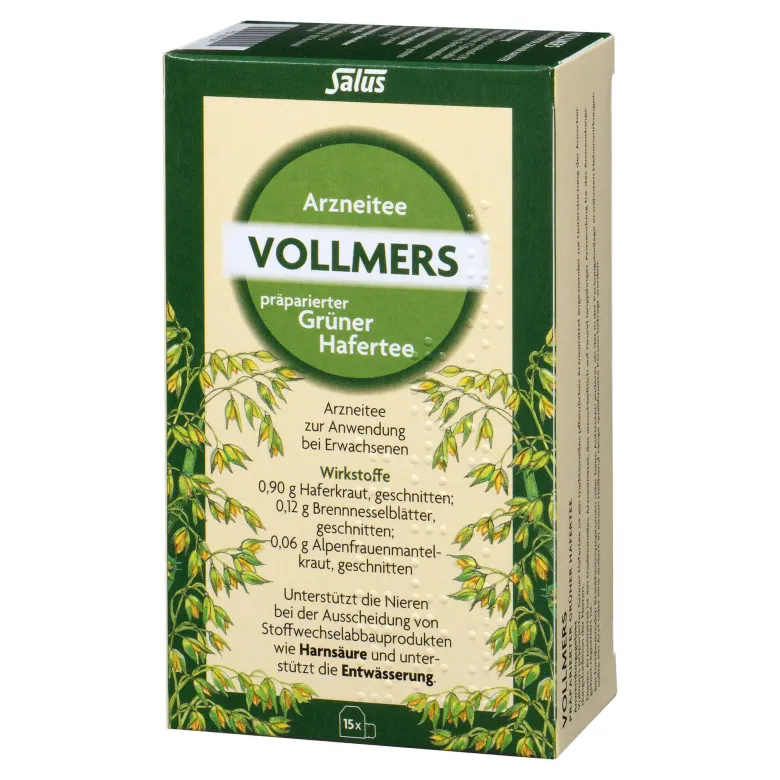 Vollmers präparierter Grüner Hafertee, 15 St
