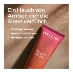 Weleda Amber Divine Shower Cream, 200 ml