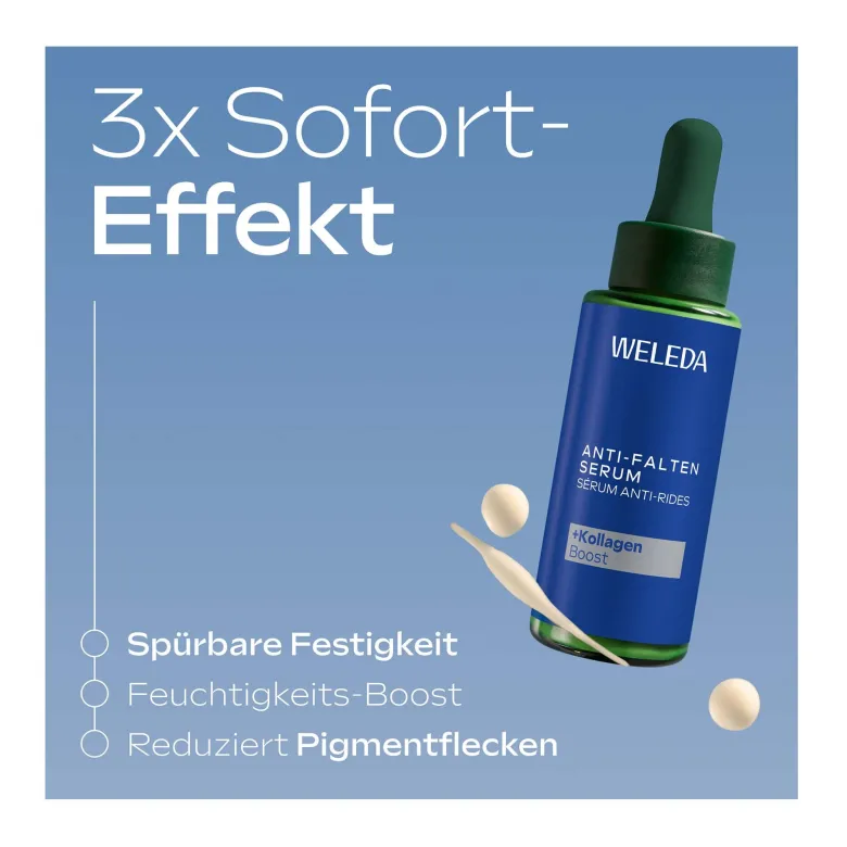 Weleda Anti-Falten Serum Blauer Enzian & Edelweiß, 30 ml