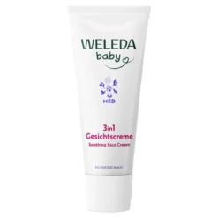 Weleda Baby Med 3in1 Gesichtscreme Weiße Malve, 50 ml