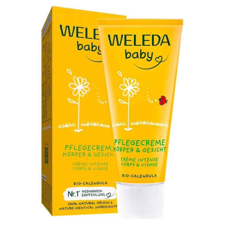 Weleda Calendula Pflegecreme Körper & Gesicht, 75 ml