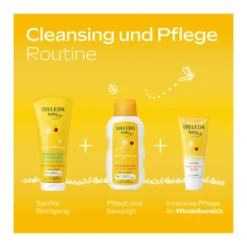 Weleda Calendula Waschlotion & Shampoo, 200 ml