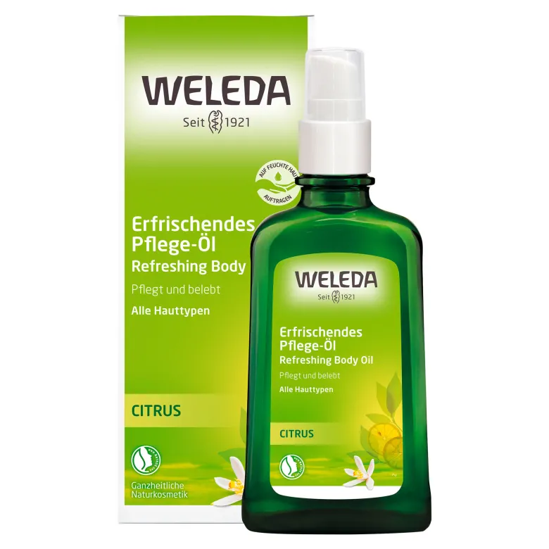 Weleda Citrus Erfrischendes Pflege-Öl, 100 ml