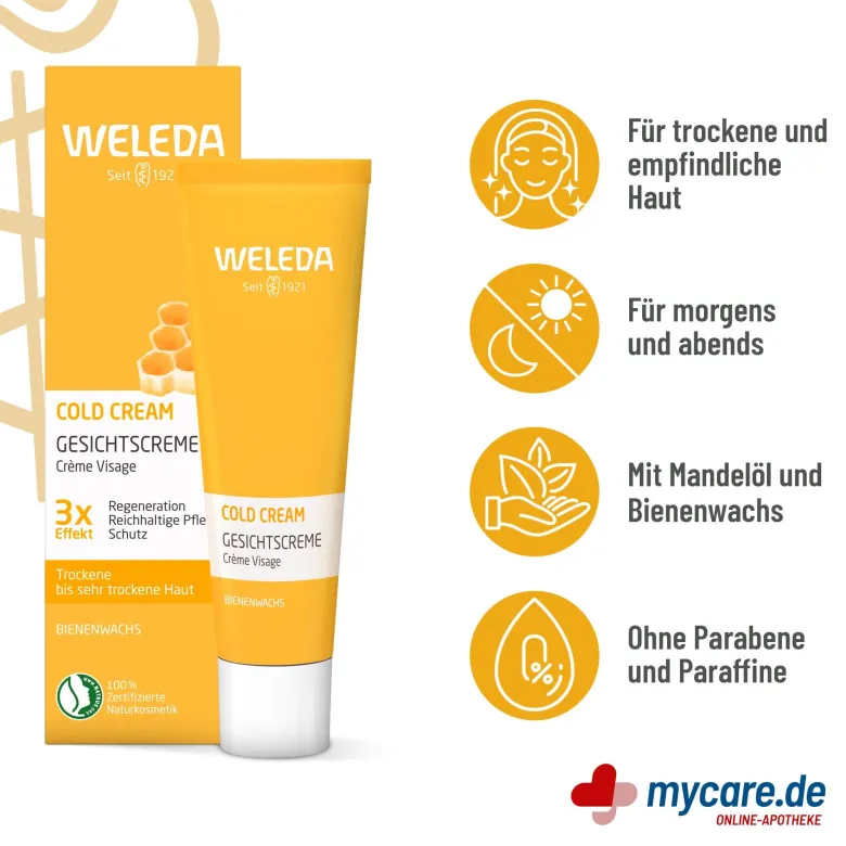 Weleda Coldcream Gesichtscreme, 30 ml