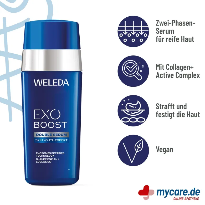 Weleda Exo Boost Double Serum Blauer Enzian & Edelweiss, 30 ml