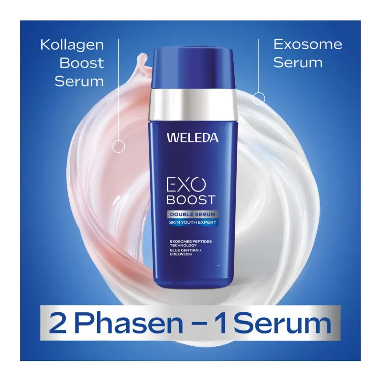 Weleda Exo Boost Double Serum Blauer Enzian & Edelweiss, 30 ml
