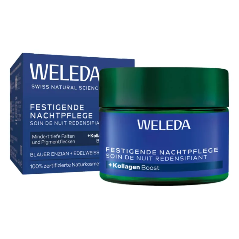 Weleda Festigende Nachtpflege Blauer Enzian & Edelweiß, 40 ml