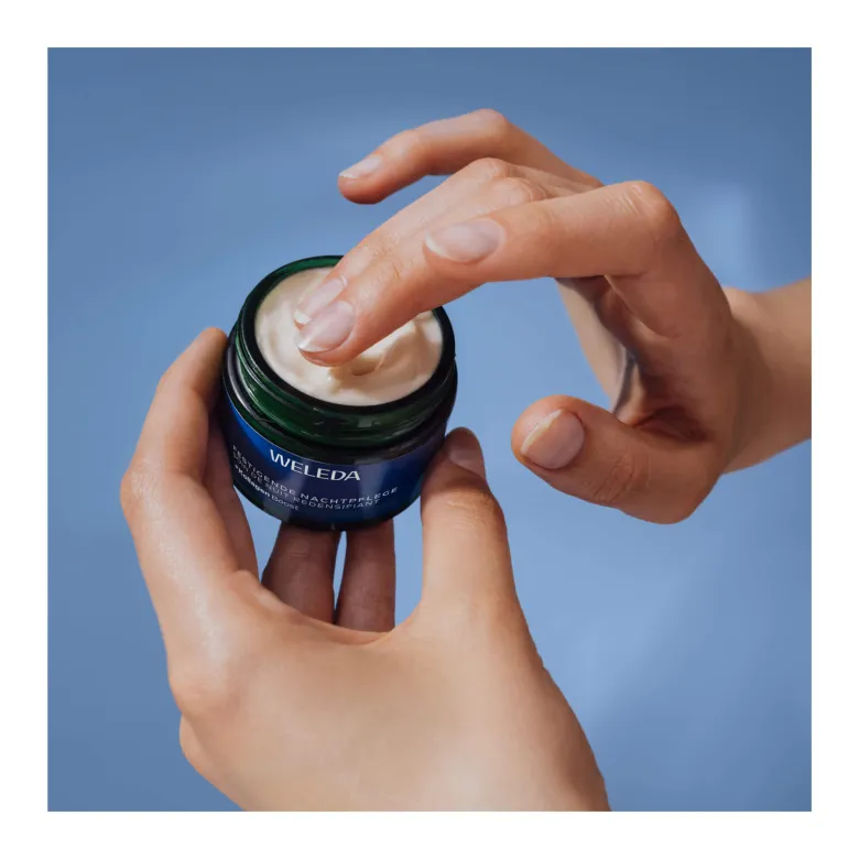 Weleda Festigende Nachtpflege Blauer Enzian & Edelweiß, 40 ml