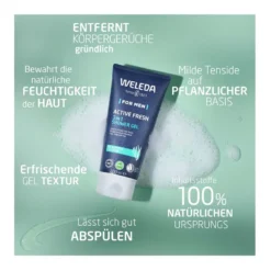 Weleda For Men Active Fresh 3in1 Duschgel, 200 ml