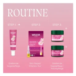 Weleda Glättende Nachtpflege Wildrose & Weißer Tee, 40 ml